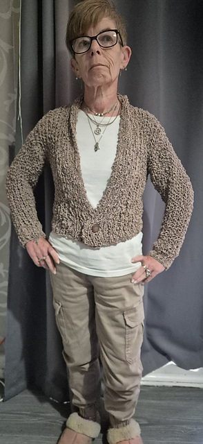 Mazu Fishermans Rib Cardigan