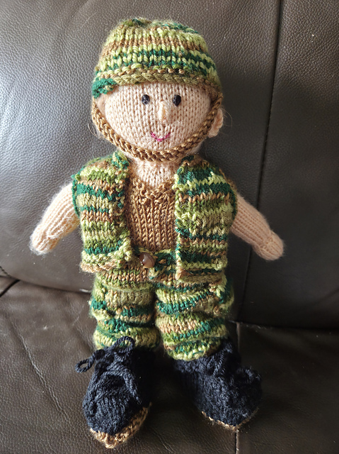 BobbyJay Army Navy RAF doll