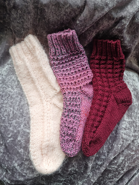 Simple Socks 2 needles Part 1