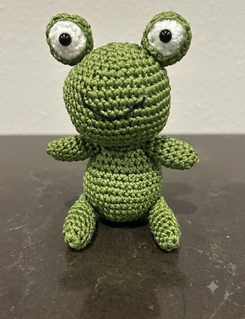 Amigurumi Frog Barnaby