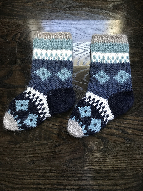Wool Bed Socks