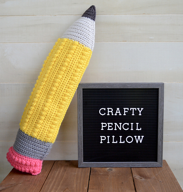Crafty Pencil Pillow