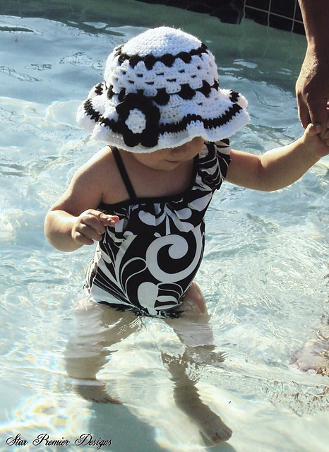 Granny Stitch Summer Hat