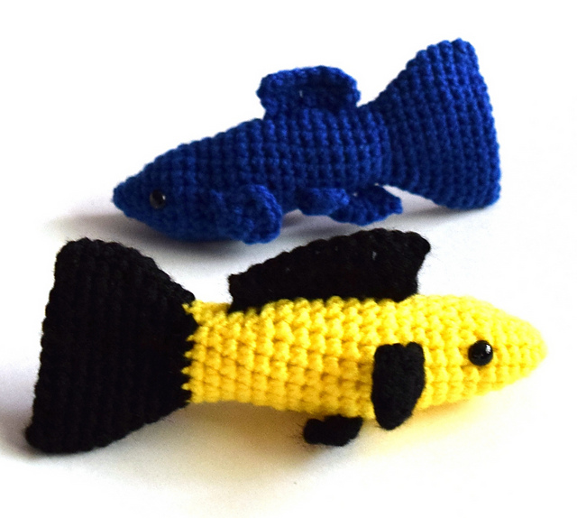 Molly Tropical Fish Style 2 Amigurumi/Plush Toy