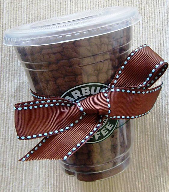 The Trash Frapp (t-yarn frappuccino!)