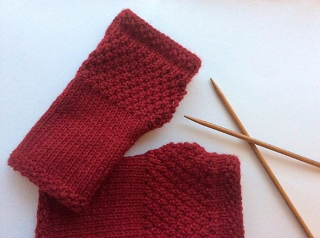Cherry red handwarmers