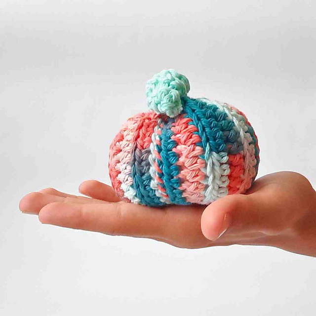 Mini Colored Pumpkin
