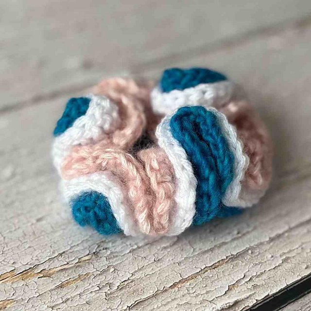 Triple Ruffle Scrunchie