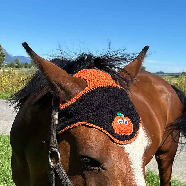 Halloween Horse Bonnet