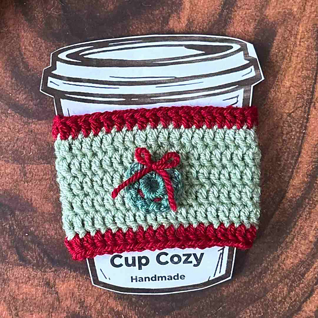 Easy Christmas Cup Cozy