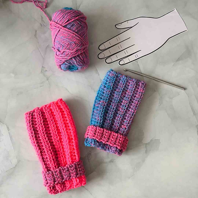 Easy Fingerless Gloves