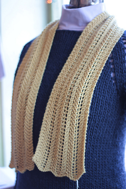 Simple Lace Scarf