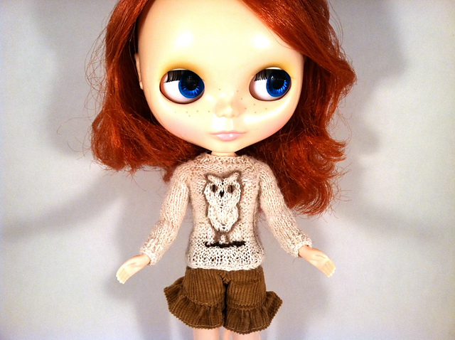 Owl Sweater for Blythe