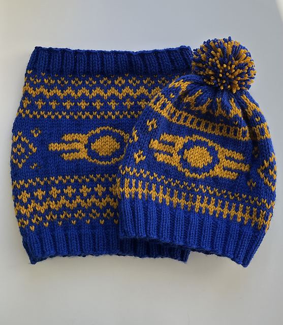 Ravelry: Fallout Inspired Vault Tec Set pattern by StashbustersUnion