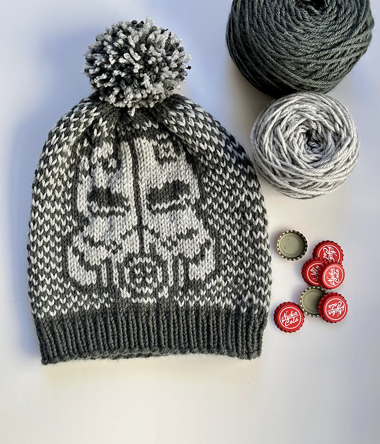 Ravelry: Fallout Power Armour Toque pattern by StashbustersUnion