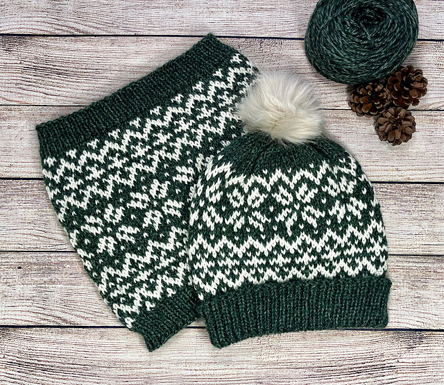Mount Tremblant Hat and Cowl