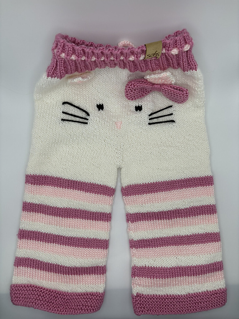 Mindy's Knit Kitty Pants