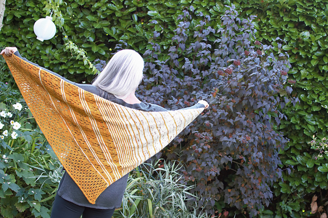 Fall's First Frost Shawl