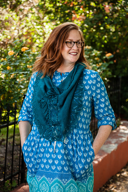 Blue Angel Shawl