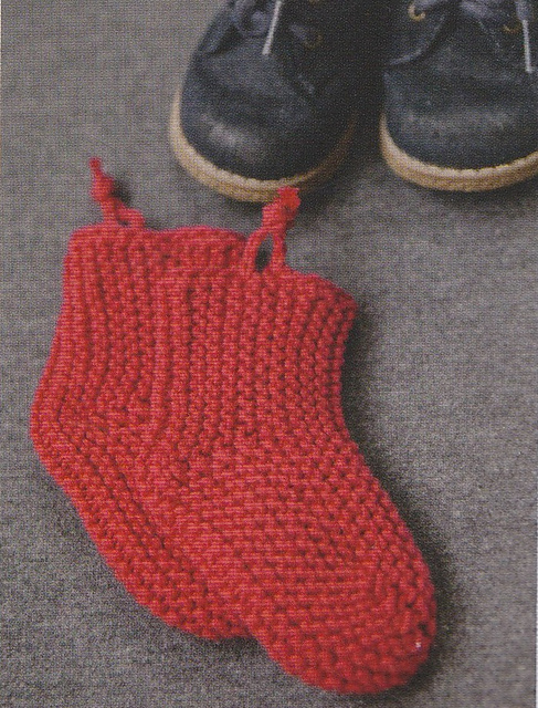 Sideways Baby Socks