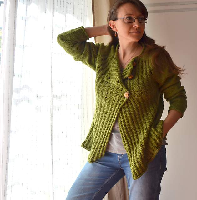 Wasabi cardigan