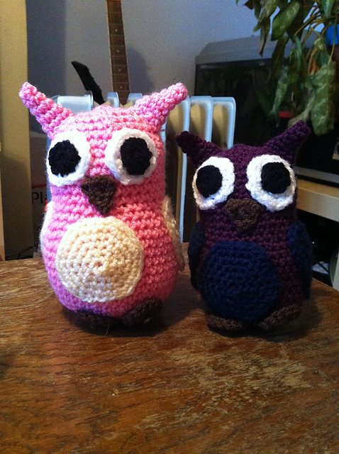Little Crochet Retro Owl