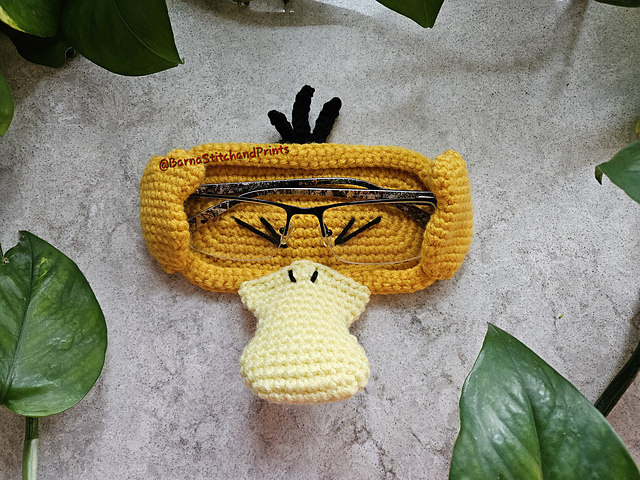 Psyduck Inspired Glasses Holder