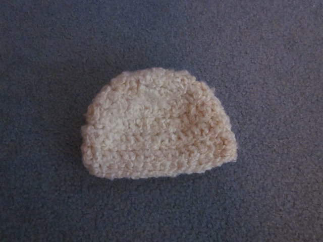 Chunky Yarn Newborn Hat