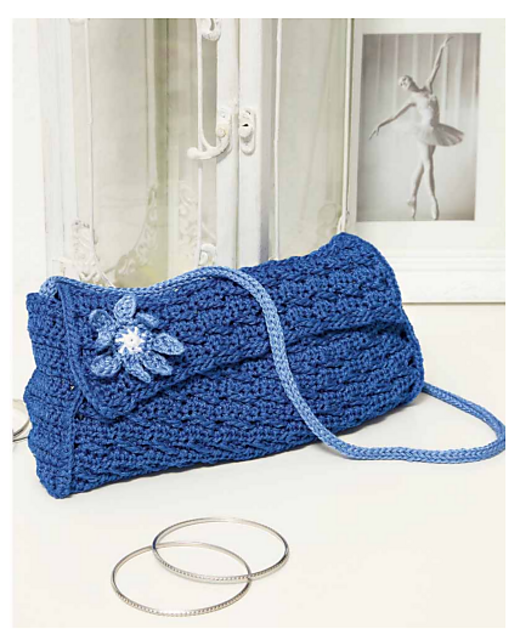Ravelry: Blue Clutch Bag pattern by Search Press