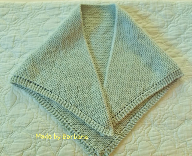 Jan's easy prayer shawl