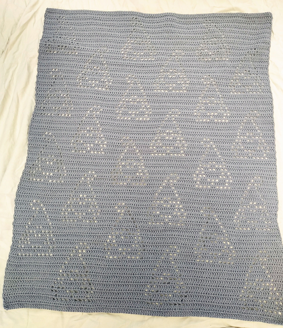 Mini Gonk Gnomes Filet Blanket