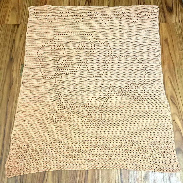Dachshund Filet Blanket