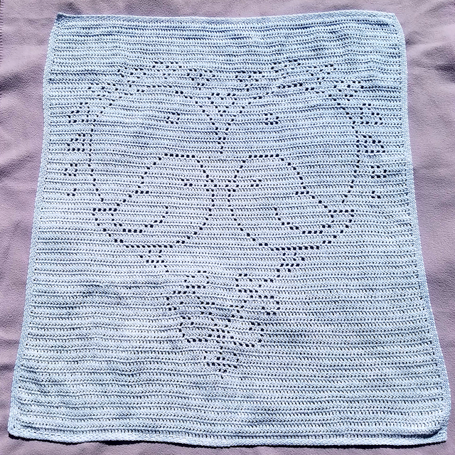 Love Birds Filet Blanket
