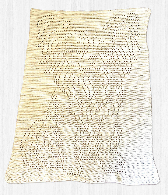 Papillon Dog Filet Blanket