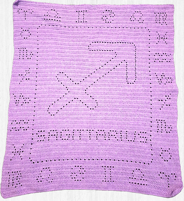 Zodiac Sagittarius Filet Blanket