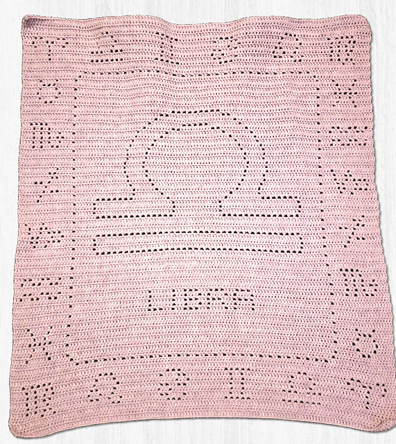 Zodiac Libra Filet Blanket