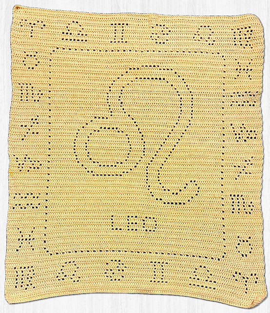 Zodiac Leo Filet Blanket