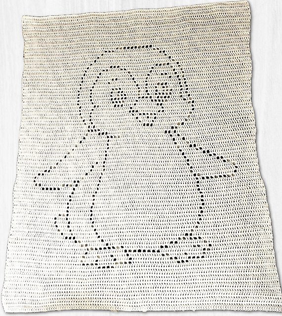 Cute Penguin Filet Blanket