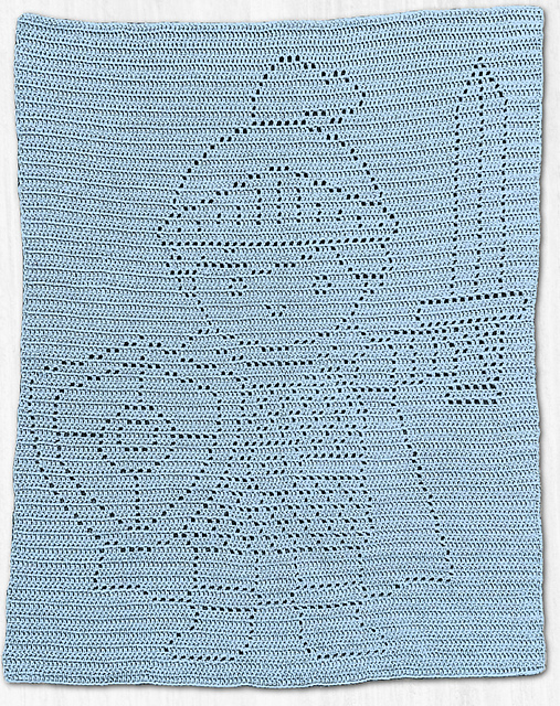 Knight Filet Blanket