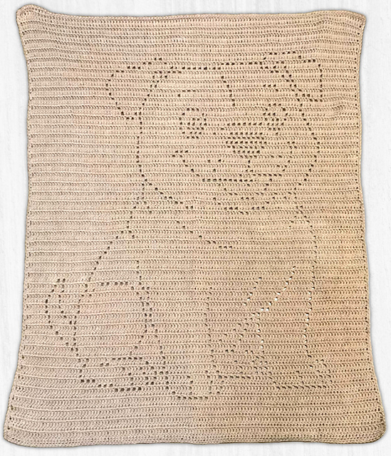 Cute Pitbull Filet Blanket