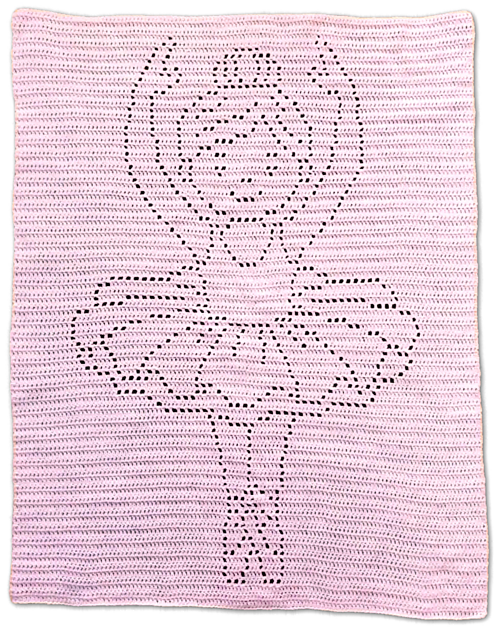 Ballerina Filet Blanket