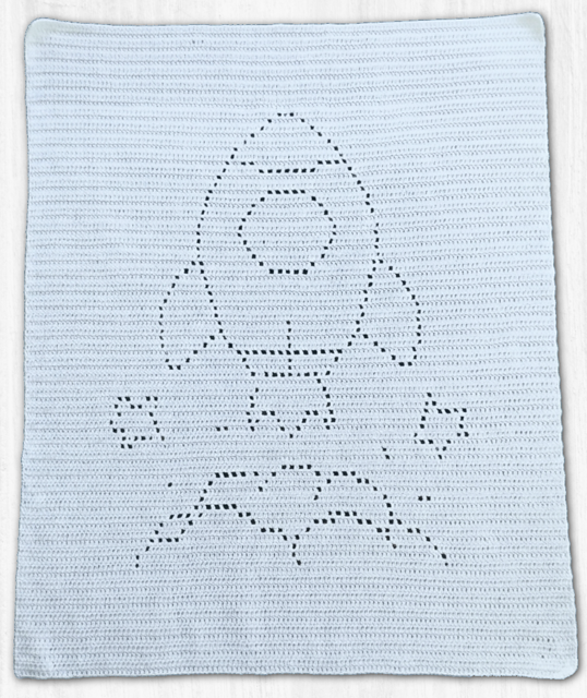 Rocket Filet Blanket