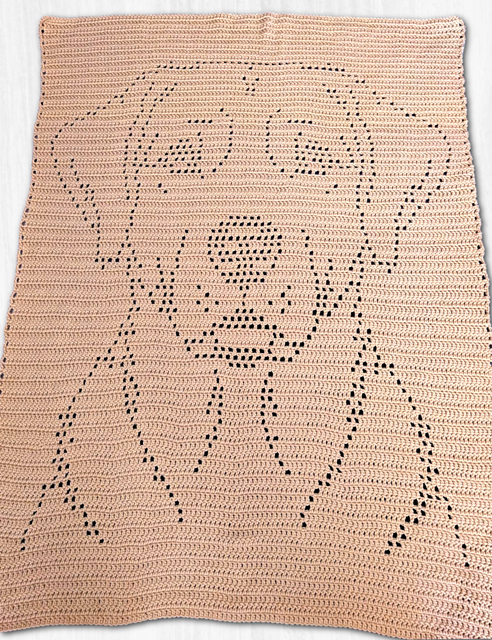 Labrador Retriever Filet Blanket