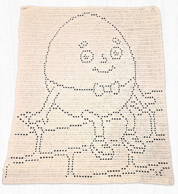 Humpty Dumpty Filet Blanket