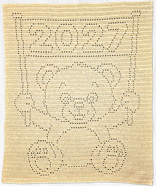 Bear 2027 Filet Blanket