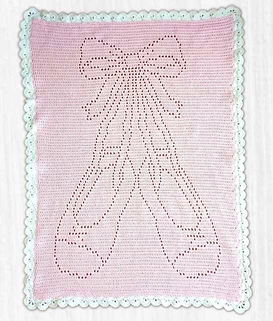 Ballet Shoes Filet Blanket