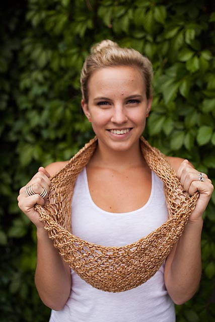 Queen Bee Honey Comb Cowl