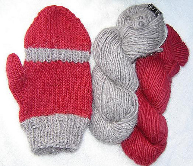 Flap-Top Mittens