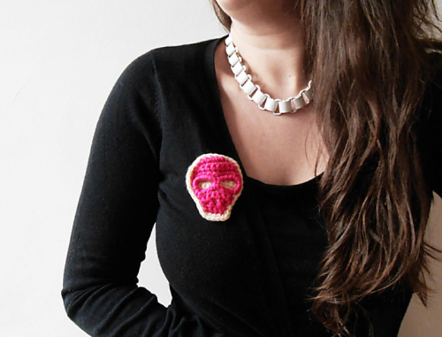 Broche Tête de Mort
