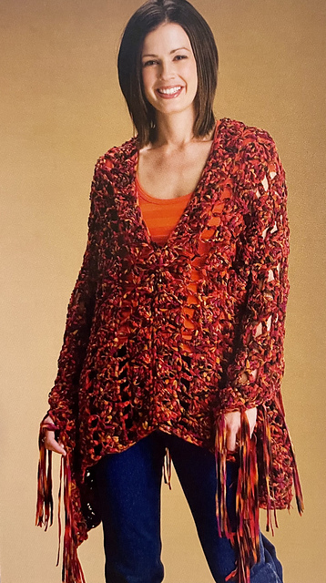Sunset Poncho
